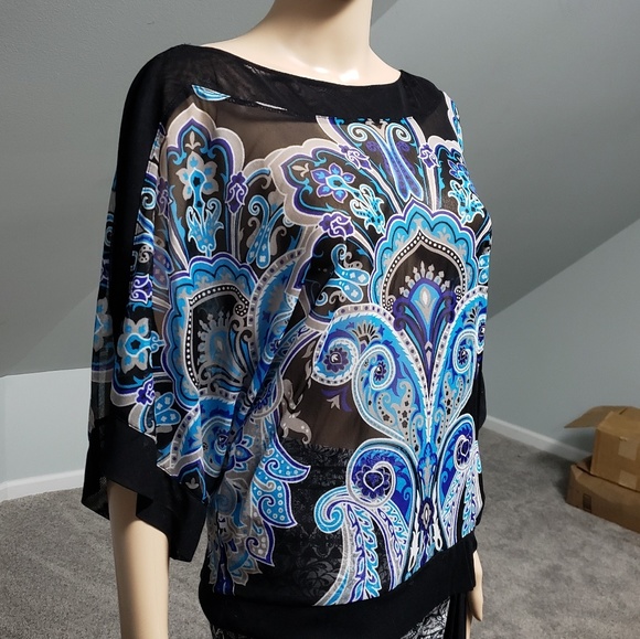 INC International Concepts Blouse - Picture 3 of 5